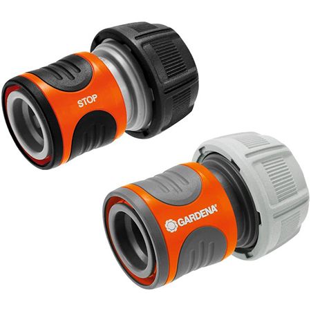 🏡 Gardena Schlauchverbinder-Satz 19 mm, 3/4 Zoll für 9,99€ (statt 14€)