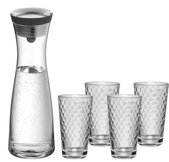 WMF Basic Wasserkaraffe mit 4 Gläser für 28,95€ (statt 40€)