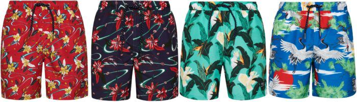 Superdry Hawaii Badeshorts   verschiedene Modelle für 17,95€ (statt 49€)