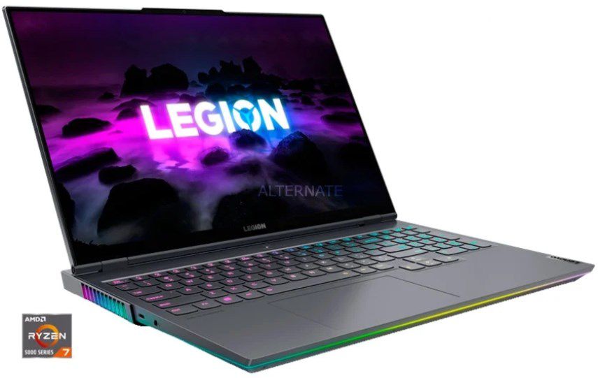 Lenovo Legion 7 16 82N60092GE mit RXT 3070, 16GB RAM und Ryzen 7 für 1605,99€ (statt 1878€)