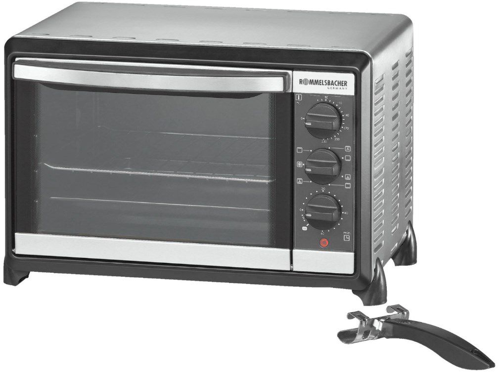 ROMMELSBACHER BG 1055/E Minibackofen 18L Volumen für 78€ (statt 99€)