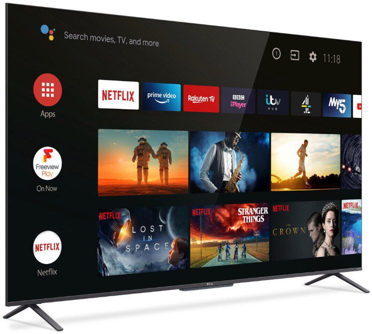 TCL 43C725 QLED TV mit 43 Zoll und UHD Auflösung für 269,10€ (statt 300€)