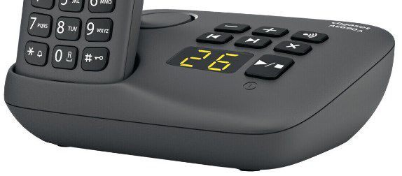 Gigaset AE690A Trio   3 Telefone und eine Station in Schwarz für 71,42€ (statt 82€)