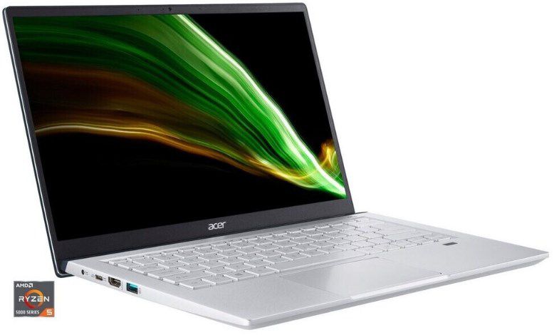 Acer Swift X (SFX14 41) mit 16GB RAM, Ryzen 5 und GeForce RTX3050 für 749,05€ (statt 998€)