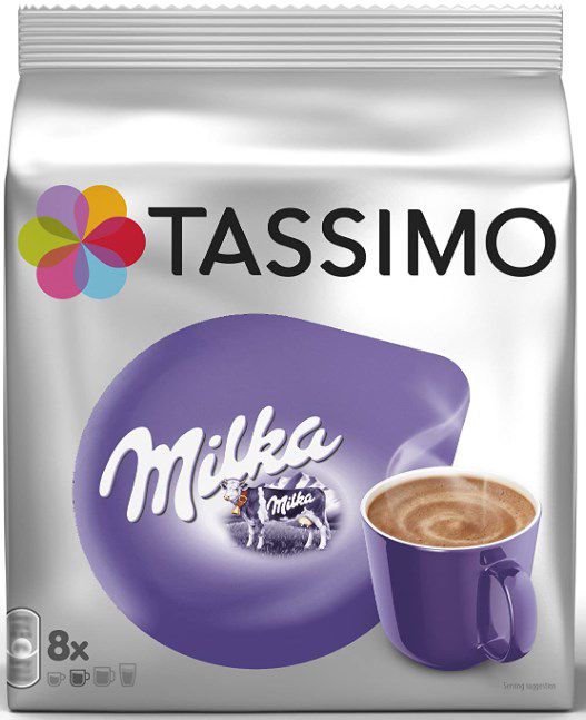 40 Kakao Kapseln Tassimo Milka für 15,79€ (statt 20€)