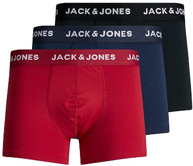 Jack & Jones Herren Boxershorts 3er Pack ab 10,99€   Größe L