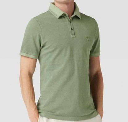 s.Oliver Herren Poloshirt mit Logo Patch in verschiedenen Farben für 15,29€ (statt 20€)