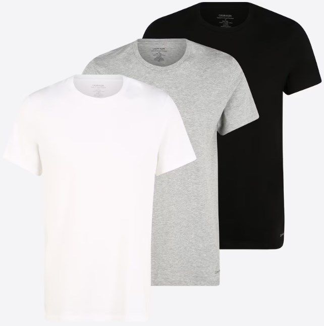 3er Pack Calvin Klein Underwear T Shirt in Weiß ab 31,41€ (statt 34€)