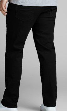 JACK & JONES Slim Fit Jeans Tim ORIGINAL AM 816 in Schwarz für 18,09€ (statt 33€)   große Größen