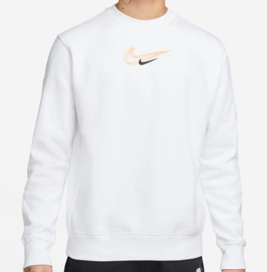 NIKE Sportswear Fleece Sweatshirt in Weiß für 31,99€ (statt 44€)