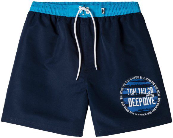 Tom Tailor Deep Dive Badeshorts in S & L ab 13,63€ (statt 23€)