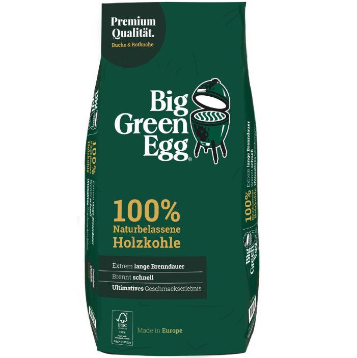 9Kg Big Green Egg Premium Holzkohle für 21,90€ (statt 26€)