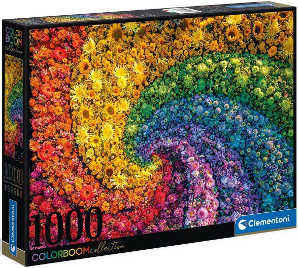 Clementoni ColorBoom 39594    Espiral mit 1000 Puzzleteilen für 6,68€ (statt 15€)