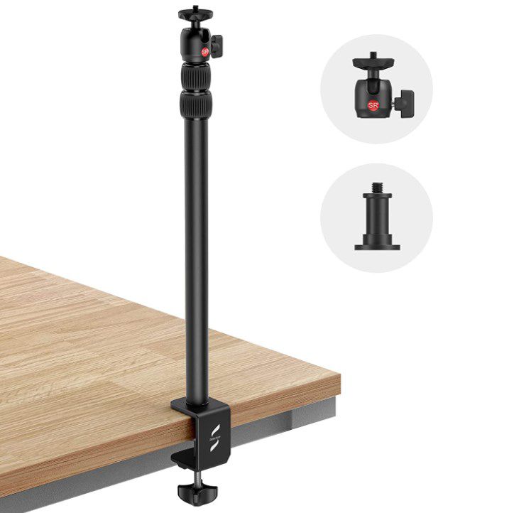 SmallRig Selection Tischklemme mit 360ﾟKugelkopf &#8211; z.B für Kameras oder Lampen für 23,03€ (statt 33€)