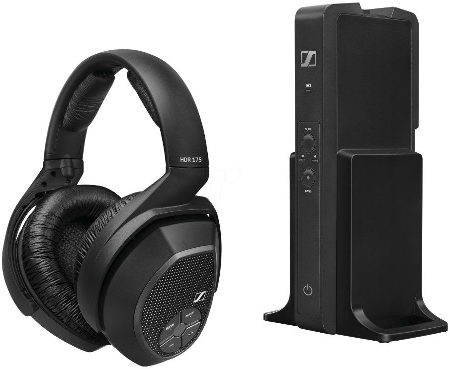 Sennheiser RS 175 Over Ear Kopfhörer in Schwarz für PC oder TV für 159,66€ (statt 190€)