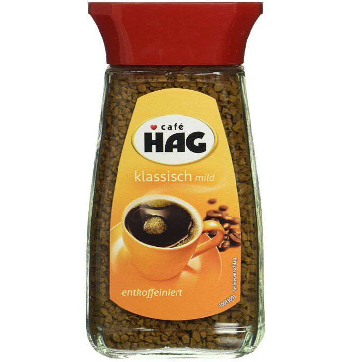 Cafe HAG löslicher entkoffeinierter Kaffee im Glas für 4,39€ (statt 6€)   SparAbo