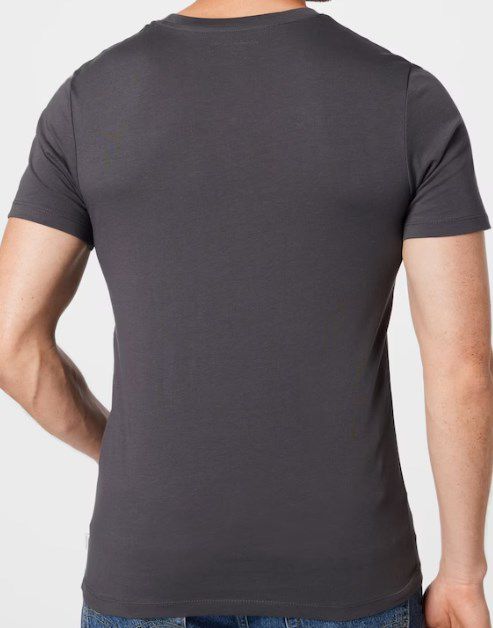 Jack & Jones T Shirt in Dunkelgrau für 7,12€ (statt 10€)