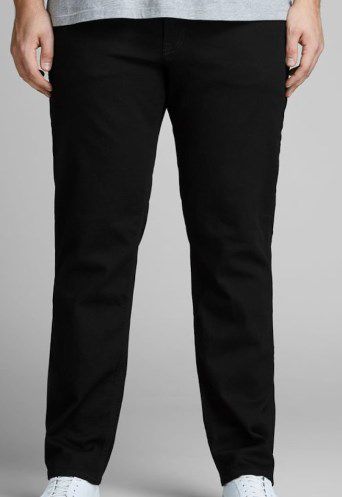 JACK & JONES Slim Fit Jeans Tim ORIGINAL AM 816 in Schwarz für 18,09€ (statt 33€)   große Größen