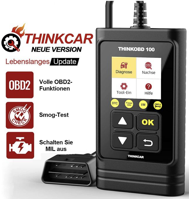 Thinkcar THINKOB D100 &#8211; OBD2 Diagnosegerät für 12,98€ (statt 26€)
