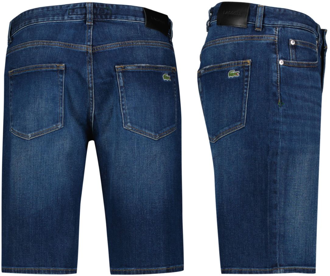 Lacoste Herren Jeansshorts Slim Fit mit Stretch für 73,20€ (statt 95€)