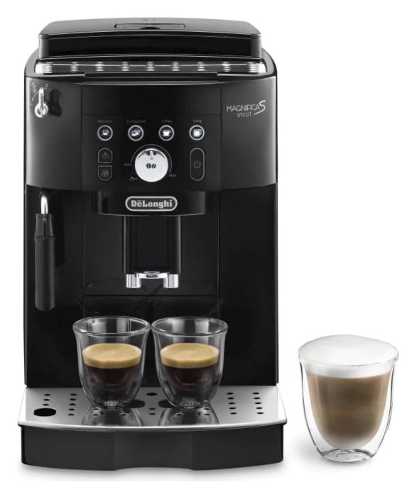 DeLonghi ECAM 230.13.B Smart Kaffeevollautomat mit Milchaufschäumer für 319,99€ (statt 350€)