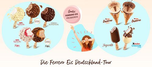 Gratis: Ferrero Eis geht auf EIS TOUR!   ab 18.5.