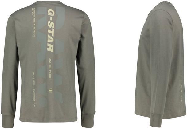 G Star RAW Big Back Graphic R T Herren Sweatshirt in Grau für 36,85€ (statt 50€)
