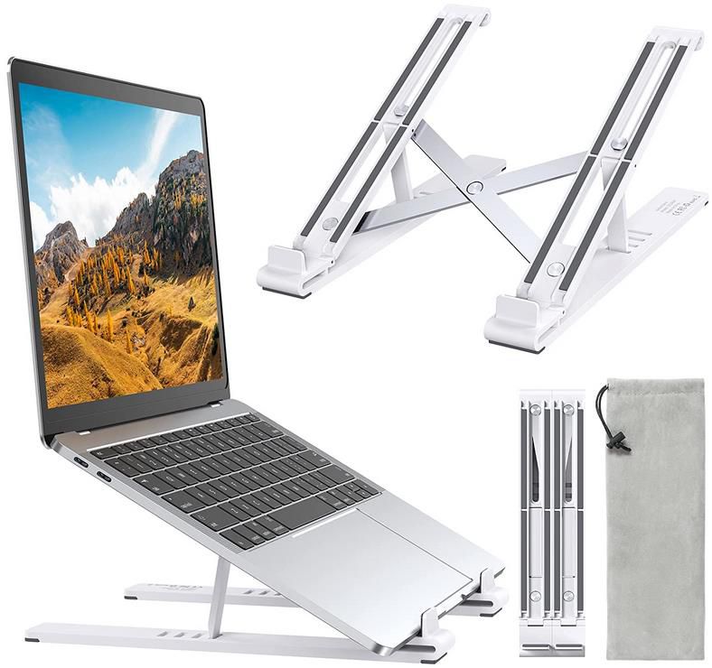 Grifucher Laptop Ständer mit Aluminiumlegierung bis 17,3 Zoll für 9€ (statt 11€)