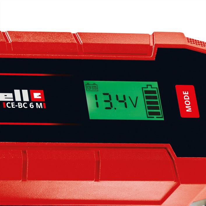 Einhell CE BC 6 M intelligentes Batterieladegerät mit Mikroprozessorsteuerung für 31,99€ (statt 44€)