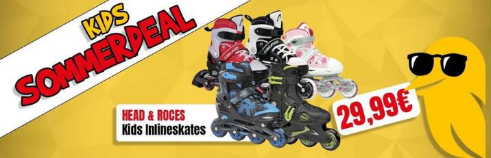 Roces Inline Skates in 5 Varianten für Kinder für je 33,98€ (statt 68€)
