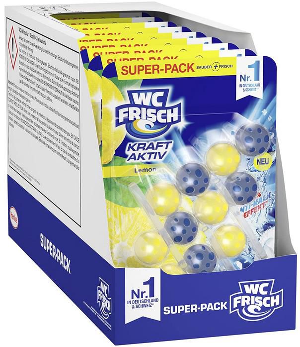 🔥 3x 10er Pack WC Frisch Kraft Aktiv Duftspüler Lemon für 19,50€ (statt 39€)   Sparabo