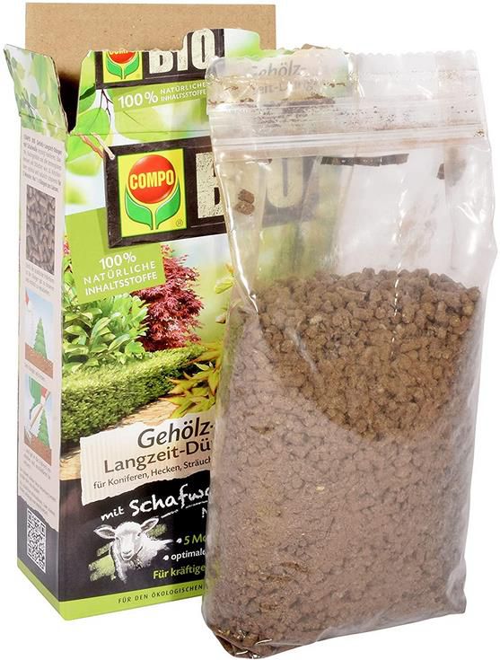 Compo BIO Gehölz Langzeit Dünger mit Schafwolle, 2 kg für 10,39€ (statt 16€)