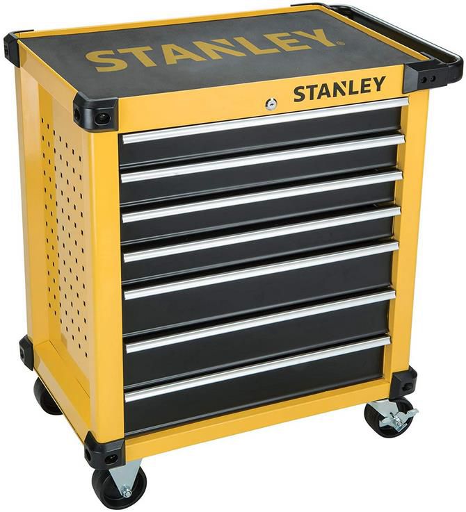 Stanley FatMax STMT1 74306 Werkstattwagen mit 7 Schubladen, 2 Schlüsseln, bis 300 kg für 303,54€ (statt 363€)