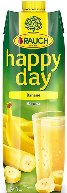 6er Pack Rauch Happy Day Banane, 1L für 6,98€ (statt 12€)   Prime