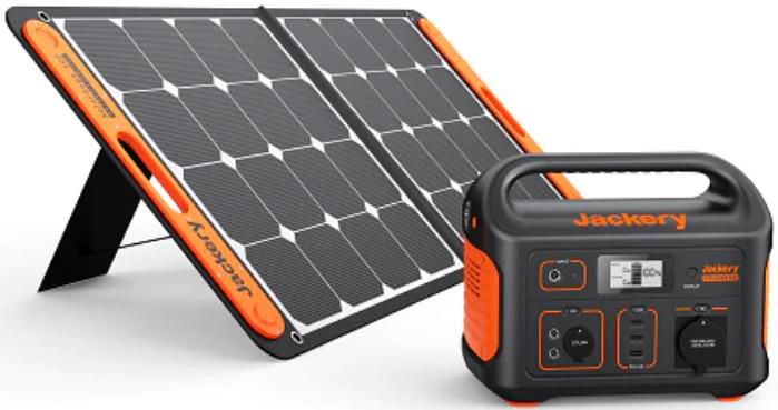 Jackery Solargenerator Explorer 500 + SolarSaga 100W für 804,10€ (statt 900€)