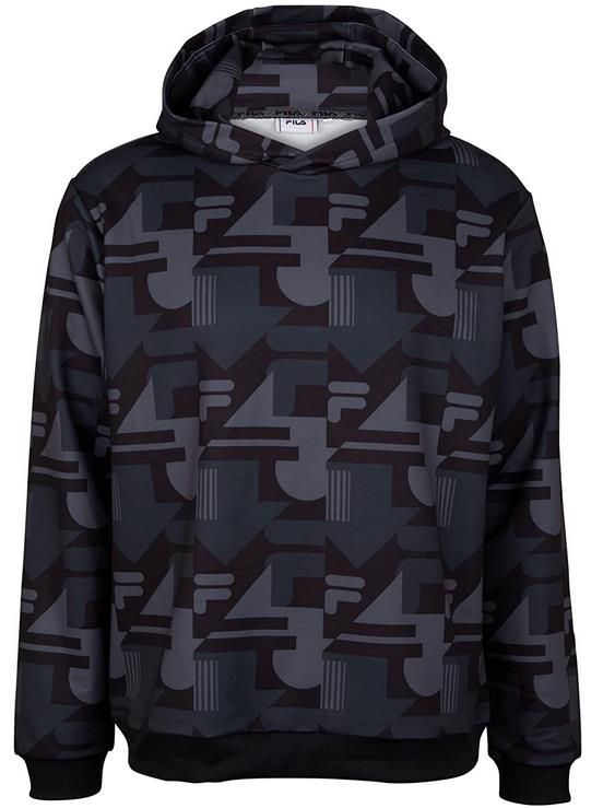 FILA Riad AOP Regular Herren Kapuzenpullover für 29,95€ (statt 47€)   Bis 4XL