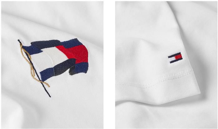 Tommy Hilfiger Wavy Flag Casual Herren T Shirt in zwei Farben für je 51,94€ (statt 58€)