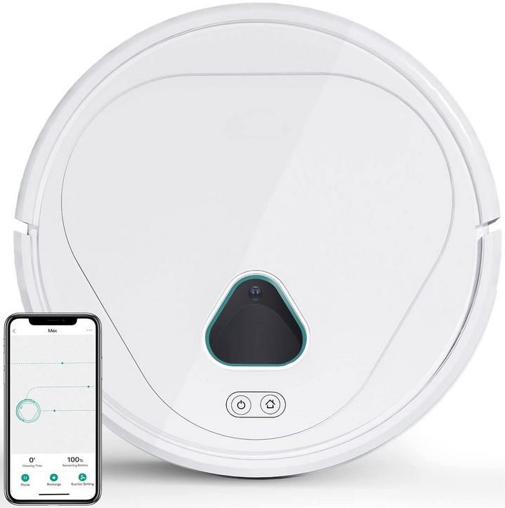 MAX WLAN Saugroboter mit 3.000Pa Saugleistung, 120min Laufzeit, App + Alexa für 129,99€ (statt 270€)