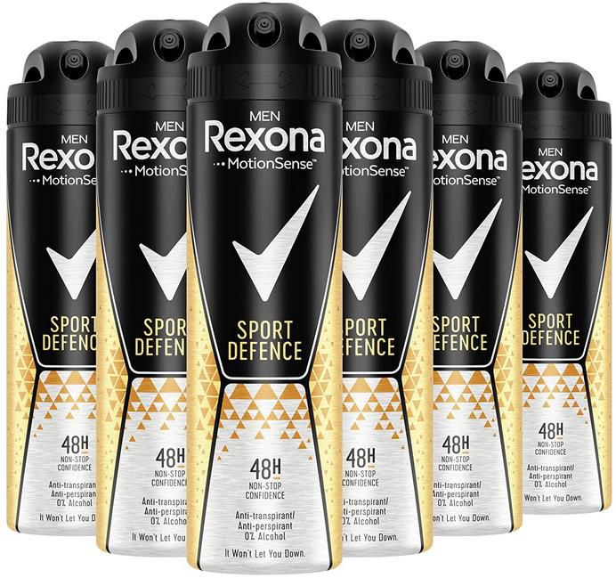 6x Rexona Men MotionSense Sport Defence Deo ab 8,36€ (statt 13€)