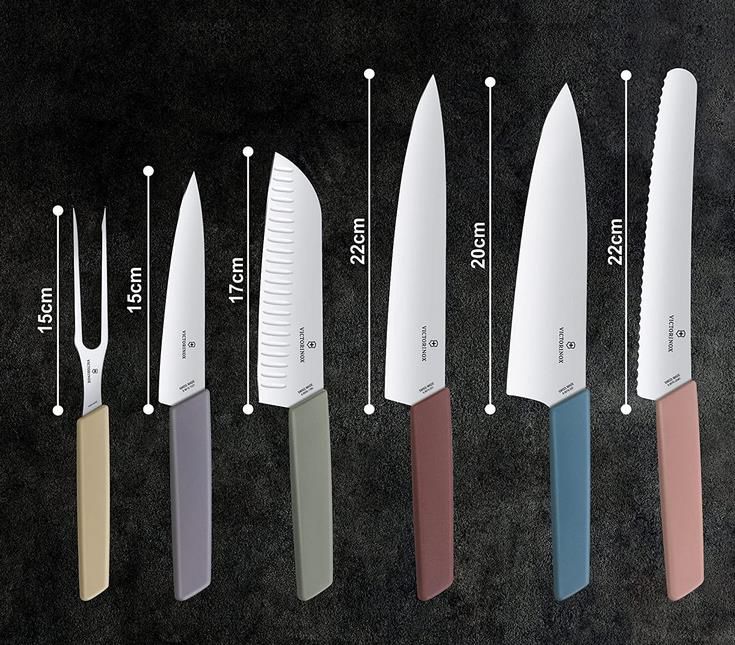 Victorinox Swiss Modern Messerblock aus Buchenholz, 6 teilig für 170,50€ (statt 214€)