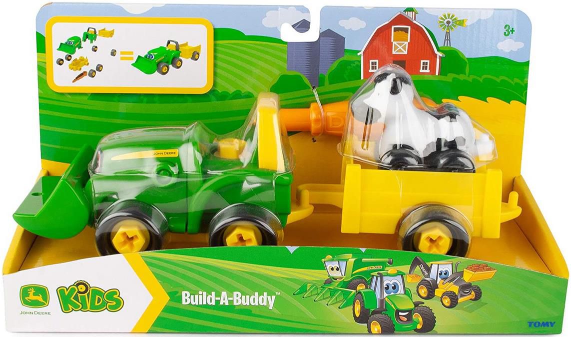 Tomy John Deere   Bau dir deinen Freund Traktor Spielzeug für 6,49€ (statt 18€)   Prime