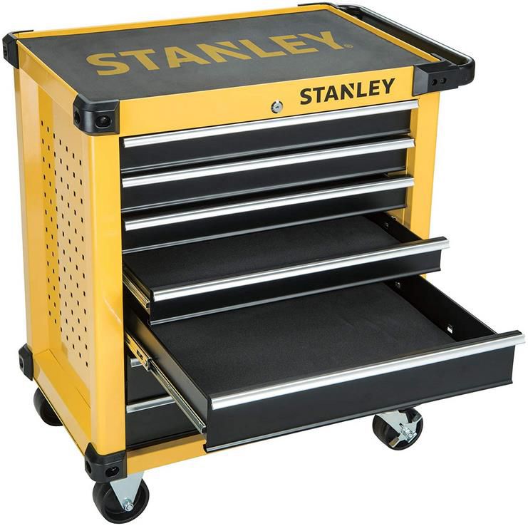 Stanley FatMax STMT1 74306 Werkstattwagen mit 7 Schubladen, 2 Schlüsseln, bis 300 kg für 303,54€ (statt 363€)