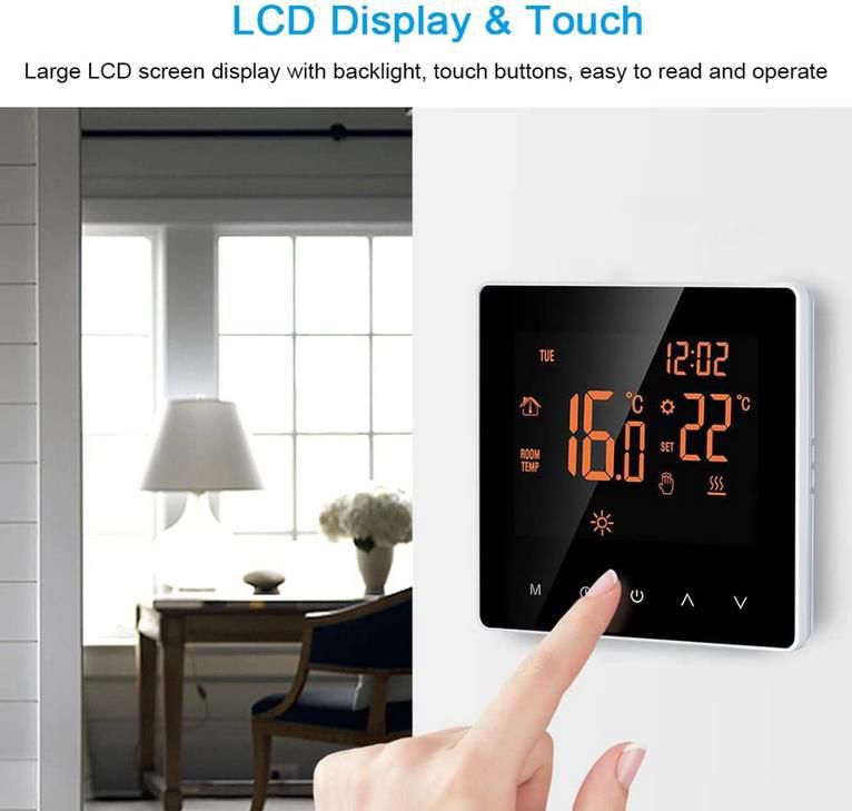 Matybobe Digital Thermostat mit LCD Display, 16A für 19,99€ (statt 30€)