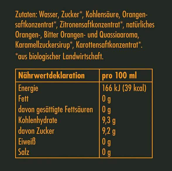 12x Red Bull Organics Black Orange für 9,87€ (statt 15€)