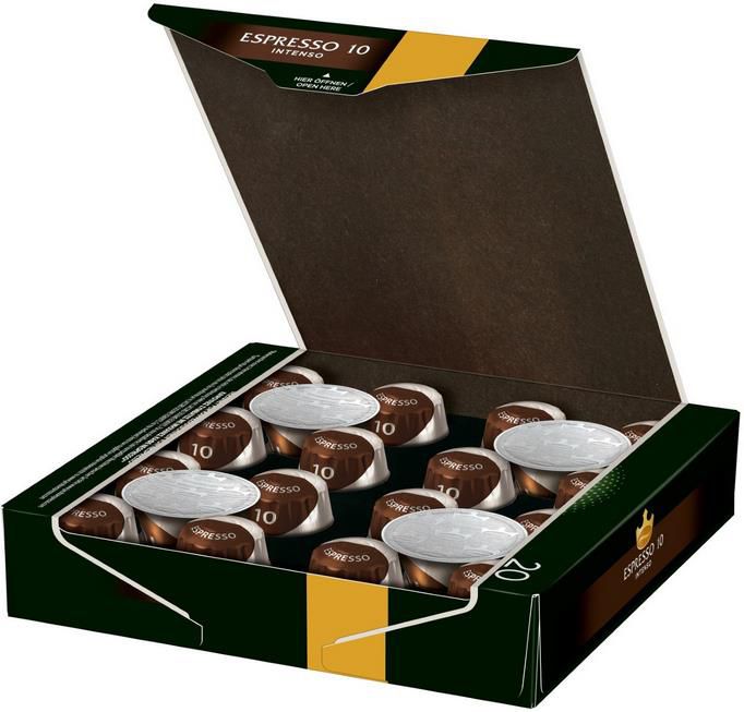 200x Jacobs Espresso Intenso Kaffeekapseln für Nespresso Automaten ab 22,42€ (statt 38€)   Prime Sparabo