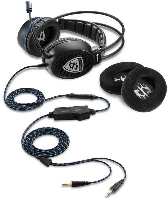 Sharkoon Skiller SGH1 Stereo Gaming Headset für 12,99€ (statt 20€)   Prime