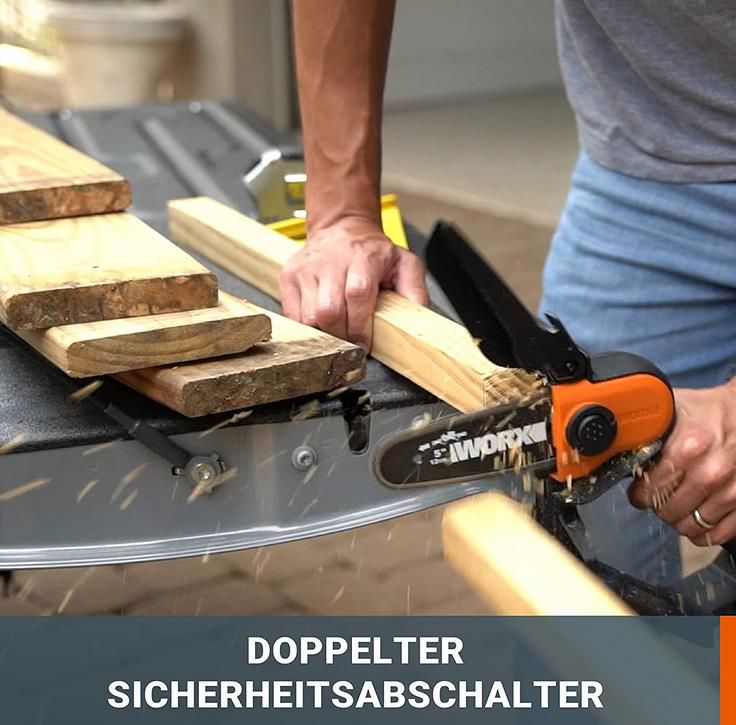 WORX WG324E Akku Einhand Astsäge mit Akku und Ladegerät für 89,98€ (statt 106€)
