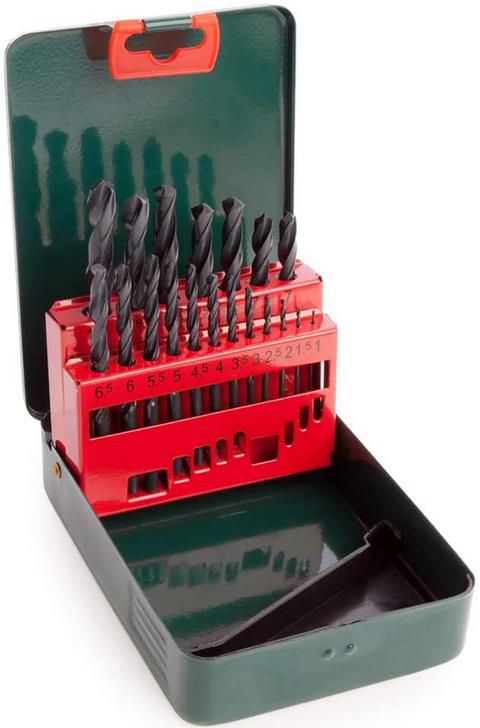 Metabo (627151000) HSS R Bohrerkassette SP, 19 teilig für 6,82€ (statt 11€)