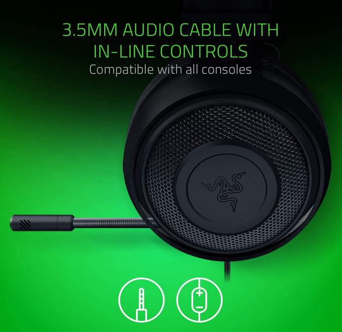 Razer Kraken Headset für PC & Konsole für 34,99€ (statt 52€)