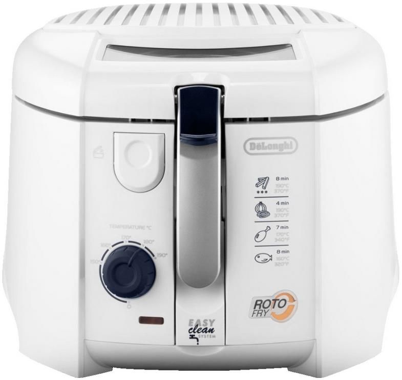 DeLonghi RotoFry F 28311 Fritteuse mit 1.800 Watt und 1Kg Fassungsvermögen für 76,89€ (statt 90€)